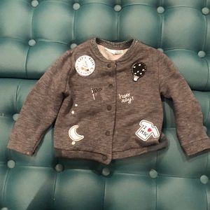 Toddler girl Baseball jacket